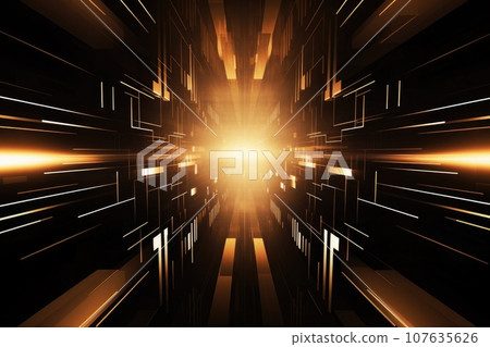 Cloud computing transfer big data on internet. futuristic digital technology .Generative AI 107635626
