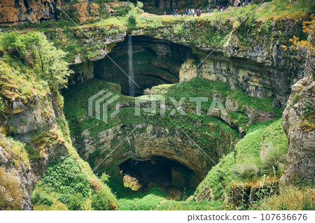 Baatara gorge waterfall Baatara gorge waterfall 107636676