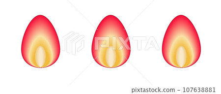 Strawberry section 107638881