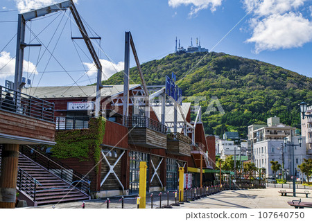 Hakodate City, Mt. Hakodate seen from Hakodate Port 107640750