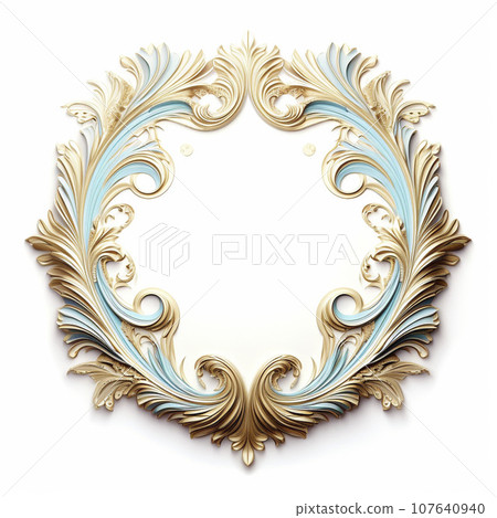 AI art luxury frame luxurious frame AI art luxury frame luxurious frame 107640940