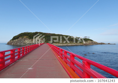 Echizen Coast Oshima and Oshima Bridge 107641243
