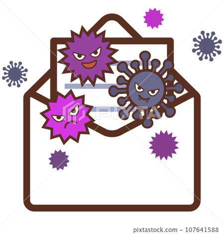 Virus email (opened) 107641588