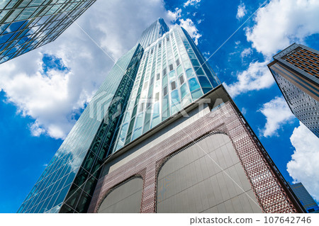 [東京] 聳立在新宿的東急歌舞伎町塔 107642746