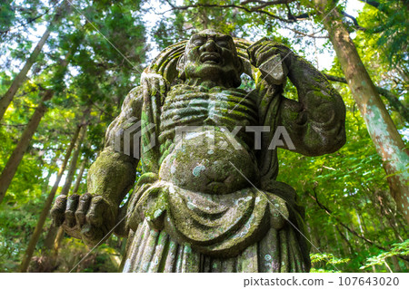 Futagoji Temple Nio Statue Kunisaki City, Oita Prefecture Futagoji Temple Nio Statue Kunisaki City, Oita Prefecture 107643020