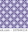 Plaid seamless pattern purple 107644114