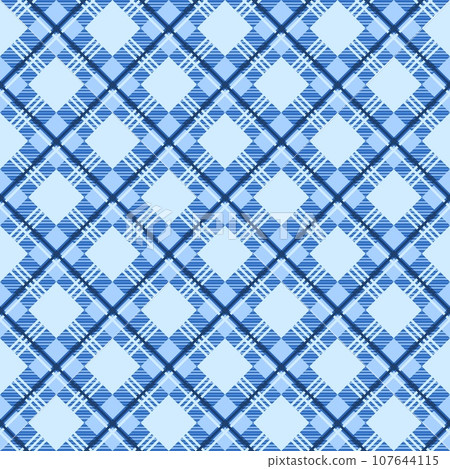 格紋無縫圖案藍色 107644115