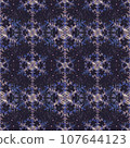 Beautiful snowflake seamless pattern background material 107644123