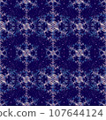 Beautiful snowflake seamless pattern background material 107644124