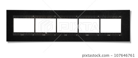35毫米膠片接觸印刷風格框架模板 107646761