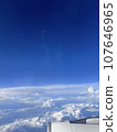 Cloud seen from an airplane 107646965