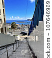 Stairs with sea view 107646969
