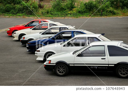 AE86 (Hachiroku) gathered at the Imoni party 107648943
