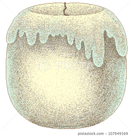 Unlit medium candle Unlit medium candle 107649169