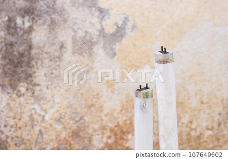Selected focus fluorescent light tube. Selected focus fluorescent light tube. 107649602