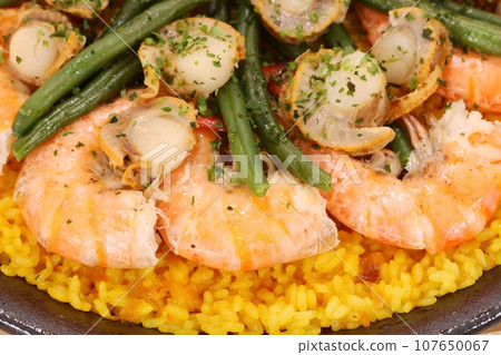 蝦子與扇貝海鮮飯 海鮮 地中海美食 107650067