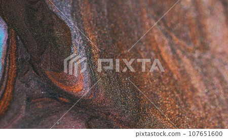Abstract background glitter ink gold grey brown Abstract background glitter ink gold grey brown 107651600