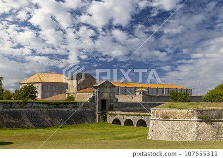 Citadel of Saint Martin on Ile de Re, Charente-Maritime, France Citadel of Saint Martin on Ile de Re, Charente-Maritime, France 107655311