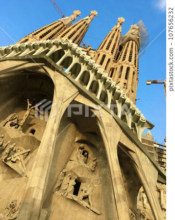I looked up at the unfinished church I looked up at the unfinished church 107656232