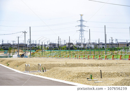 Residential land construction work Residential land construction work 107656239