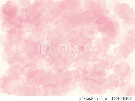 亮粉色水彩背景素材 107656397