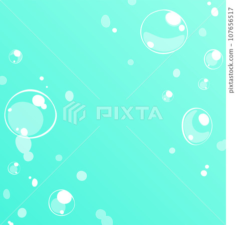 Background illustration_bubbles in the water Background illustration_bubbles in the water 107656517