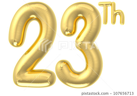 Number 3D Render Number 3D Render 107656713