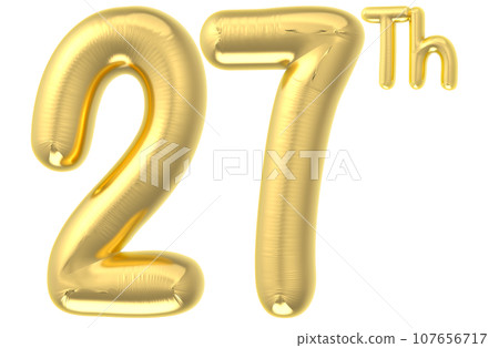 Number 3D Render Number 3D Render 107656717