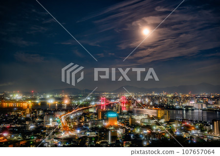 從十古屋高遠山展望台看日本新三大夜景城市 從十古屋高遠山展望台看日本新三大夜景城市 107657064