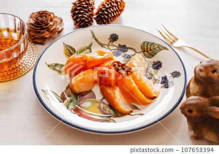 homemade apple compote homemade apple compote 107658394