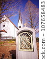 Scenery with a church 107658483