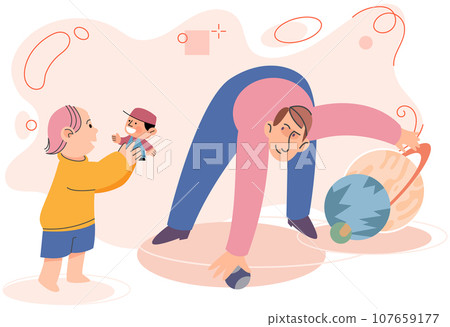Game together. Family fun. Friendship time. Vector illustration. People playing games together create positive and uplifting environment Family time centered around playing games strengthens family Game together. Family fun. Friendship time. Vector illustration. People playing games together create positive and uplifting environment Family time centered around playing games strengthens family 107659177