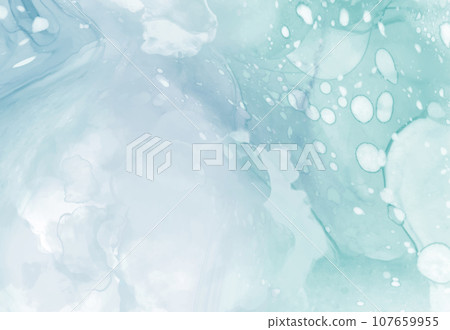 Elegant banner template design with color paint. Elegant banner template design with color paint. 107659955