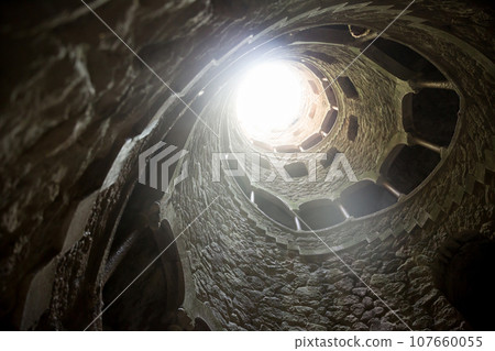 Famous landmark Quinta da Regaleira estate in Sintra 107660055