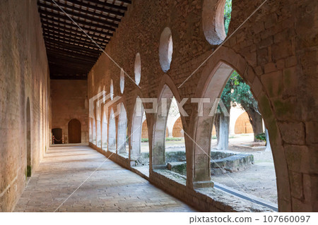Cloister gallery of Monastery of Santa Maria de Santes Creus Cloister gallery of Monastery of Santa Maria de Santes Creus 107660097