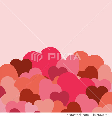 Frame With Red Hearts On Pink Background. Graphic Design In The Concept of Love. Love Symbol And Emblem for Valentines Day, Wedding, Birthday and Holiday. Vector Card and Template with Copy Space. Frame With Red Hearts On Pink Background. Graphic Design In The Concept of Love. Love Symbol And Emblem for Valentines Day, Wedding, Birthday and Holiday. Vector Card and Template with Copy Space. 107660942