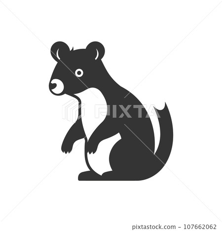 Tree kangaroo icon 107662062