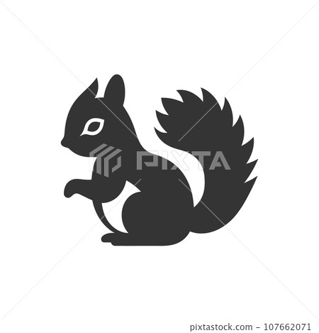Squirrel icon 107662071