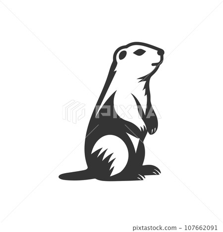 Prairie dog icon Prairie dog icon 107662091