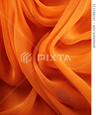 an orange fabric that looks like it's blowing in the wind, as if you are looking for something to do an orange fabric that looks like it's blowing in the wind, as if you are looking for something to do 107662112