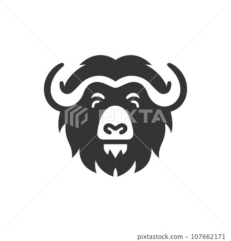 Musk ox icon Musk ox icon 107662171