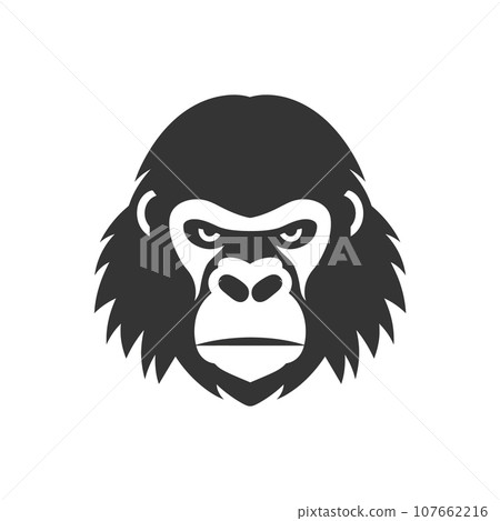 Gorilla icon 107662216