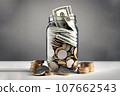 Save money without wasting money 107662543
