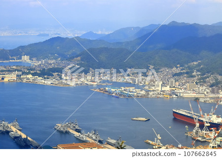 [廣島縣]從陣中眺望須古島（海上自衛隊/艦隊） 107662845