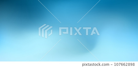 Abstract blue wave gradient vector background. Blurred navy water texture backdrop. Design illustration for your graphic template, banner, fluid liquid concept 107662898
