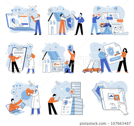 Insurance for car, property, travel, accident, life, medical. Healthcare finance must be navigable for all citizens Assurance protection is about more thjust peace of mind its about financial 107663487