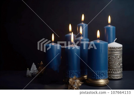 Hanukkah is a Jewish holiday, family religious traditional symbol of Judaism. Hanukkah is a Jewish holiday, family religious traditional symbol of Judaism. 107664133