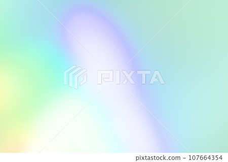 Green color rainbow color background material 107664354