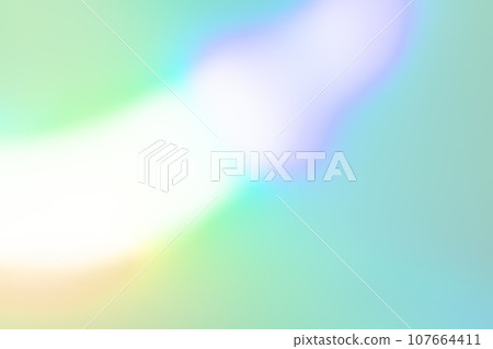 綠色彩虹色背景素材 綠色彩虹色背景素材 107664411