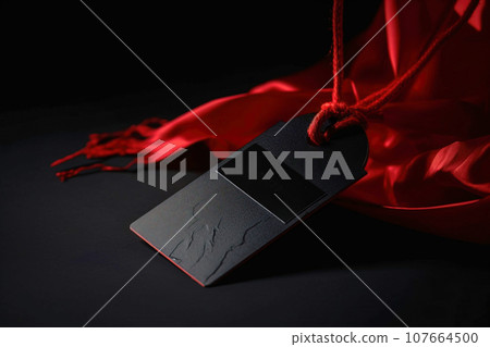 Holiday sale Black Friday. Business marketing advertising symbol. Black, red tag concept. Holiday sale Black Friday. Business marketing advertising symbol. Black, red tag concept. 107664500